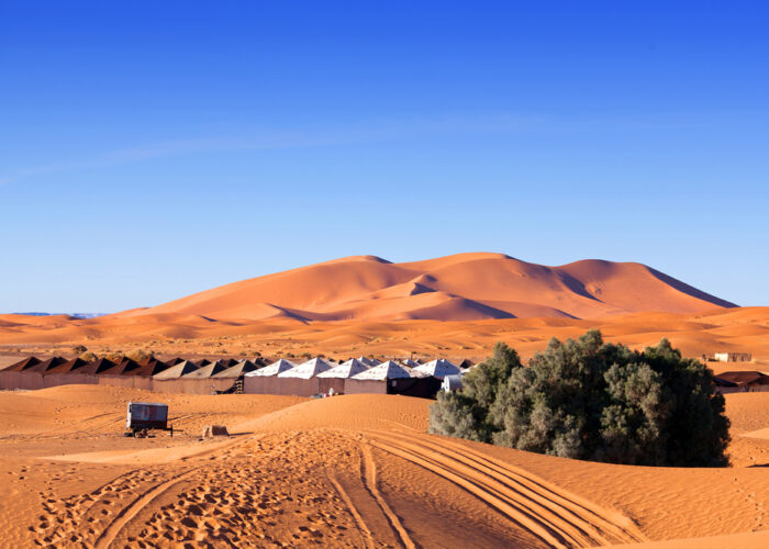 Paseo en camello de 2 noches en Merzouga