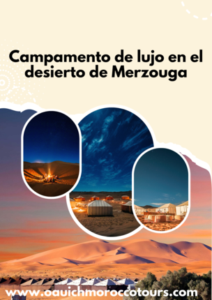 campamento merzouga desierto